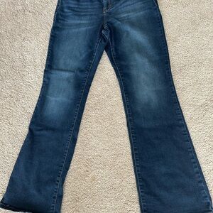 Jennifer Lopez Dark Blue Flare Jeans